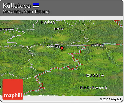 Satellite Panoramic Map of Küllatova
