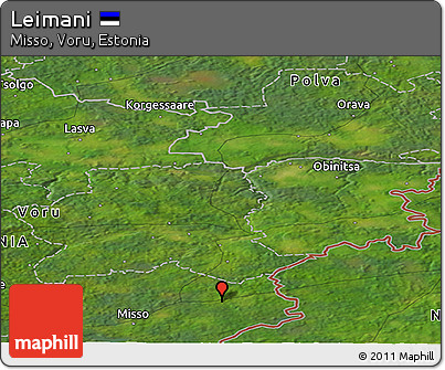 Satellite Panoramic Map of Leimani