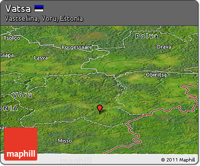 Satellite Panoramic Map of Vatsa