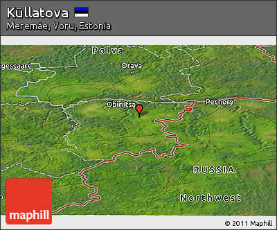 Satellite Panoramic Map of Küllatova
