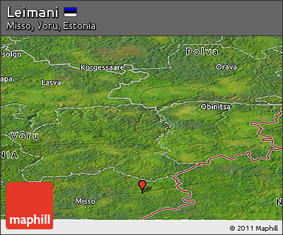 Satellite Panoramic Map of Leimani