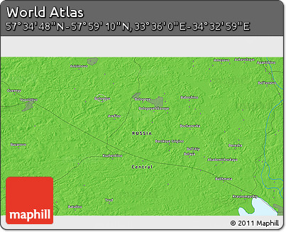 Political 3D Map of the Area around 57° 46' 59" N, 34° 4' 30" E