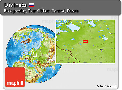 Physical Location Map of Divinets
