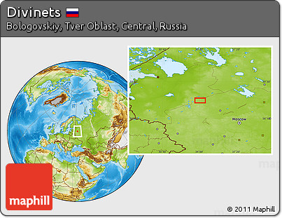 Physical Location Map of Divinets