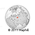 Outline Map of the Area around 57° 46' 59" N, 53° 37' 30" E, rectangular outline