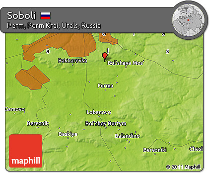 Physical Map of Soboli