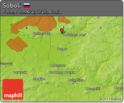 Physical Map of Soboli