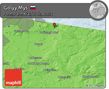 Political Map of Golyy Mys