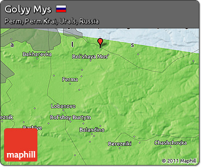 Political Map of Golyy Mys