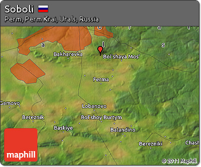 Satellite Map of Soboli