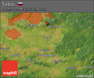Satellite Map of Soboli
