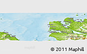 Physical Panoramic Map of Sand