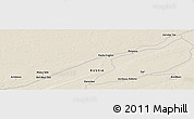 Shaded Relief Panoramic Map of the area around 57° 46' 59" N, 79° 58' 29" E