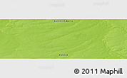 Physical Panoramic Map of the area around 57° 46' 59" N, 90° 10' 30" E
