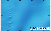 Shaded Relief Map of the area around 57° 10' 28" S, 100° 22' 30" E
