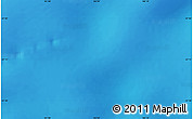 Shaded Relief Map of the area around 57° 10' 28" S, 102° 4' 29" E