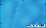 Shaded Relief Map of the area around 57° 10' 28" S, 102° 55' 30" E
