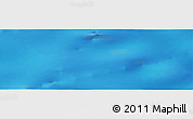 Shaded Relief Panoramic Map of the area around 57° 10' 28" S, 106° 19' 29" E