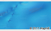 Shaded Relief 3D Map of the area around 57° 10' 28" S, 108° 52' 30" E
