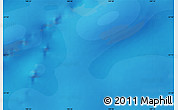 Political Map of the area around 57° 10' 28" S, 108° 52' 30" E
