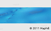 Shaded Relief Panoramic Map of the area around 57° 10' 28" S, 108° 52' 30" E