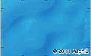 Physical Map of the area around 57° 10' 28" S, 116° 31' 30" E