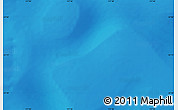 Shaded Relief Map of the area around 57° 10' 28" S, 117° 22' 30" E