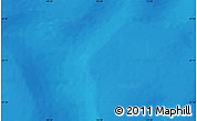 Physical Map of the area around 57° 10' 28" S, 120° 46' 30" E