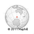 Outline Map of the Area around 57° 10' 28" S, 120° 46' 30" E, rectangular outline
