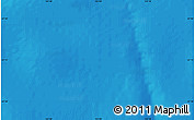 Shaded Relief Map of the area around 57° 10' 28" S, 125° 1' 30" E