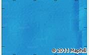 Shaded Relief Map of the area around 57° 10' 28" S, 125° 52' 30" E
