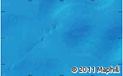 Physical Map of the area around 57° 10' 28" S, 128° 25' 30" E