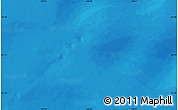 Shaded Relief Map of the area around 57° 10' 28" S, 128° 25' 30" E