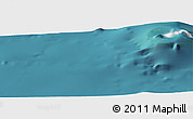 Satellite Panoramic Map of the area around 57° 10' 28" S, 27° 7' 30" W