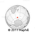 Outline Map of the Area around 57° 10' 28" S, 45° 7' 30" E, rectangular outline