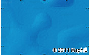 Physical Map of the area around 57° 10' 28" S, 45° 58' 30" E