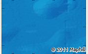 Shaded Relief Map of the area around 57° 10' 28" S, 46° 49' 30" E
