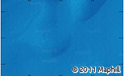 Physical Map of the area around 57° 10' 28" S, 50° 13' 30" E