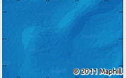 Shaded Relief Map of the area around 57° 10' 28" S, 51° 4' 30" E