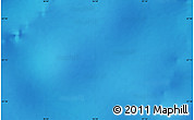 Shaded Relief Map of the area around 57° 10' 28" S, 96° 58' 29" E