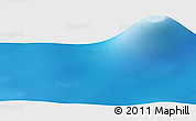 Physical Panoramic Map of the area around 57° 10' 28" S, 97° 49' 29" E