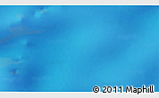 Shaded Relief 3D Map of the area around 57° 32' 24" S, 106° 19' 29" E