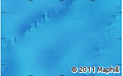 Physical Map of the area around 57° 32' 24" S, 108° 1' 30" E