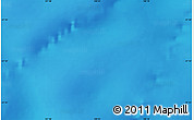 Shaded Relief Map of the area around 57° 32' 24" S, 108° 1' 30" E
