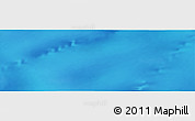 Shaded Relief Panoramic Map of the area around 57° 32' 24" S, 108° 1' 30" E