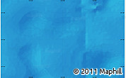 Physical Map of the area around 57° 32' 24" S, 114° 49' 29" E