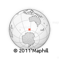 Outline Map of the Area around 57° 32' 24" S, 114° 49' 29" E, rectangular outline
