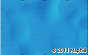 Shaded Relief Map of the area around 57° 32' 24" S, 116° 31' 30" E