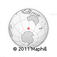 Outline Map of the Area around 57° 32' 24" S, 117° 22' 30" E, rectangular outline