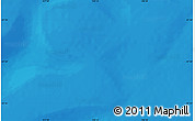 Physical Map of the area around 57° 32' 24" S, 118° 13' 29" E